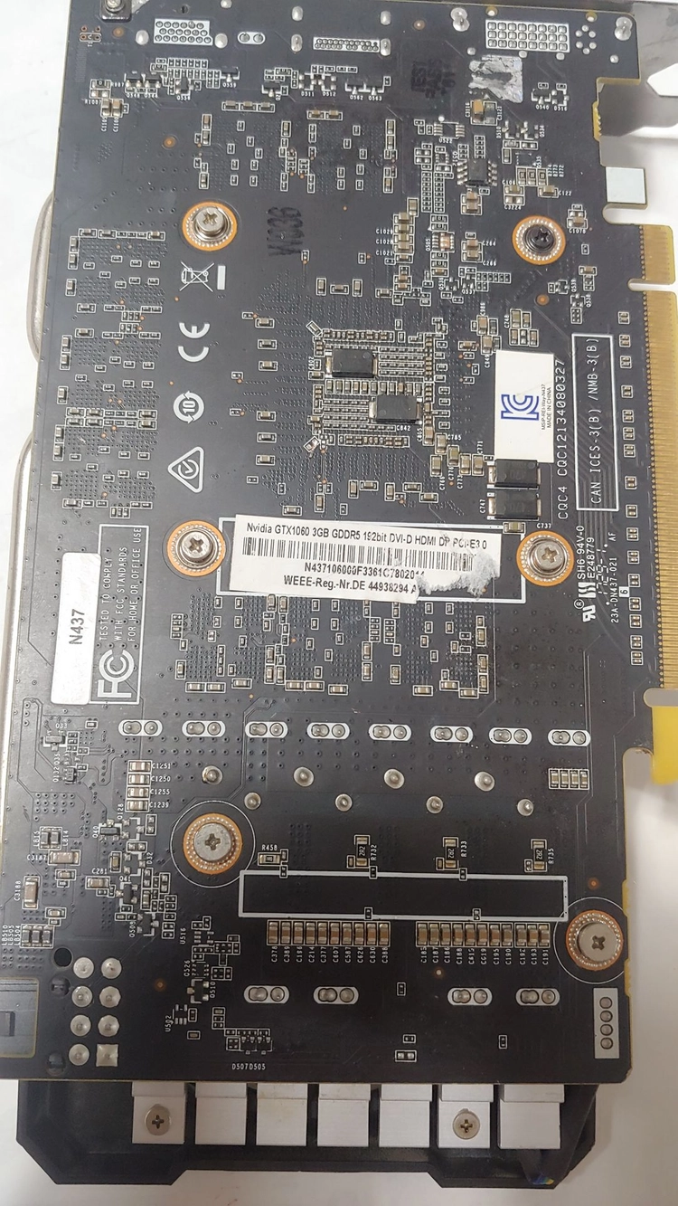 부품용 고장 GTX1060 3G,RX570 4G 2종 그래픽카드 팝니다..(작동X) 이미지