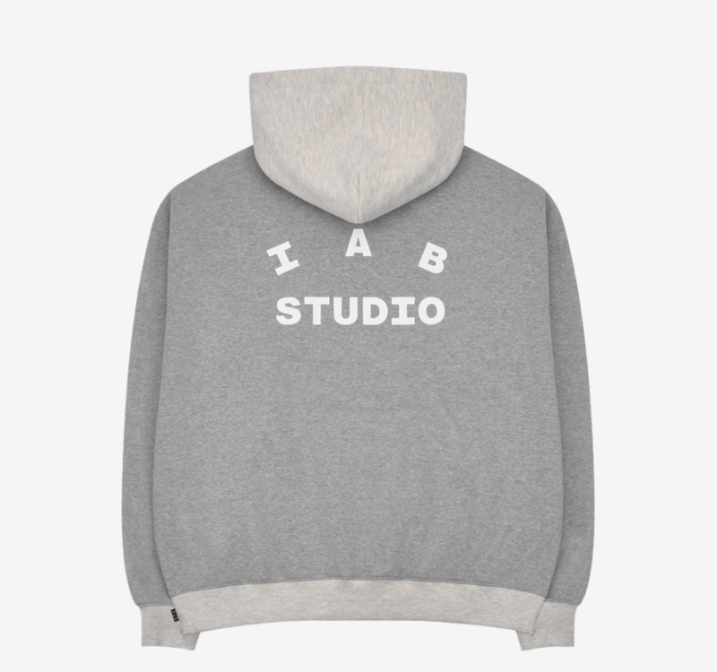 [2XL] 아이앱 스튜디오 IAB Studio 후드 듀얼 그레이 미착용 (봉제 하자) 이미지