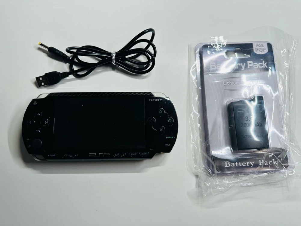 소니 PSP-1005 피아노 블랙 한글 정발판 정크 본체 판매 (3005, GO) 이미지