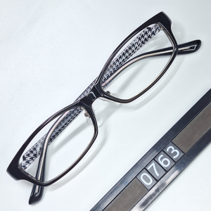 TR-601-1 안경테 안경 54mm 형상기억 플라스틱 뿔테 슬림 스퀘어 일본 수입 빈티지 레트로 Y2K 아메카지 이미지