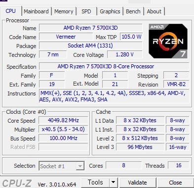 [완본체] 5700X3D / RTX 4070Ti / 지스킬 Trident 3600 CL16 32G / SSD 1TB 이미지