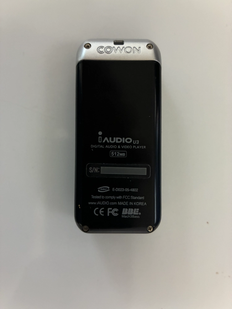코원 iaudio u3 512mb mp3 플레이어 팝니다 이미지