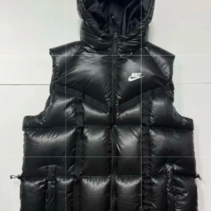 나이키 여성 패딩 베스트 조끼 블랙 nike 중고 이미지