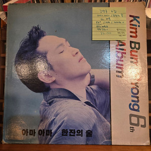 김범룡6집.아마아마/한잔의술.90.서울.EX/NM.LP 이미지