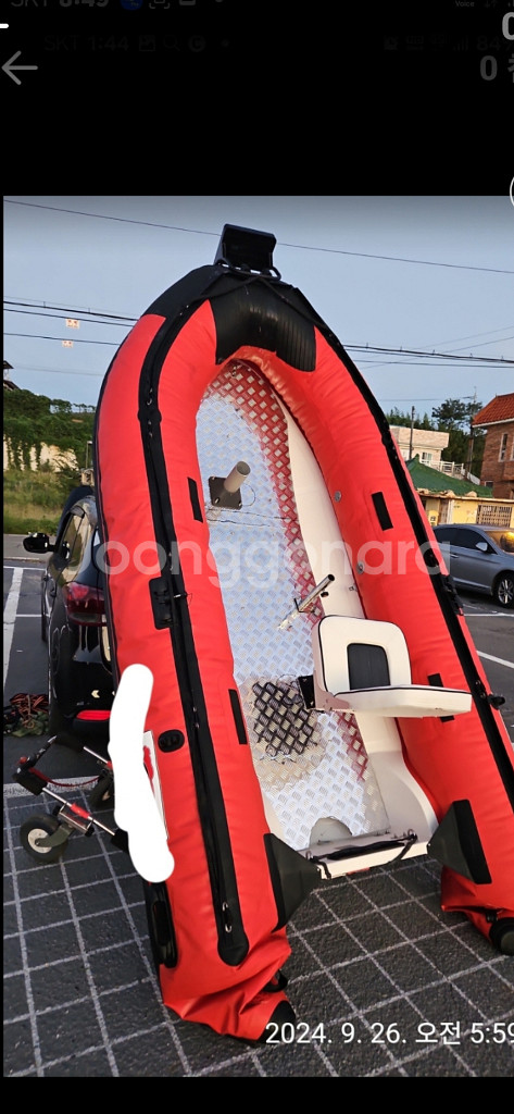 쿠마 콤비보트 330 싱글헐