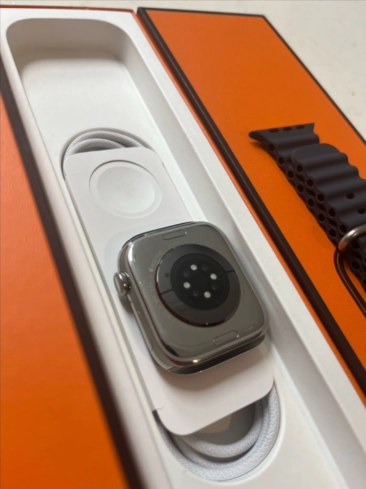 애플워치10에르메스 46mm 실버 SS급 이미지