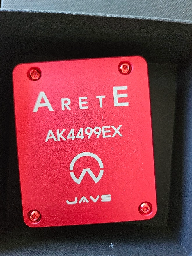 JAVS ARETE AK4499EX DAC 모듈입니다. 이미지