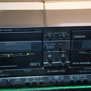 technics deck rs-x860 이미지