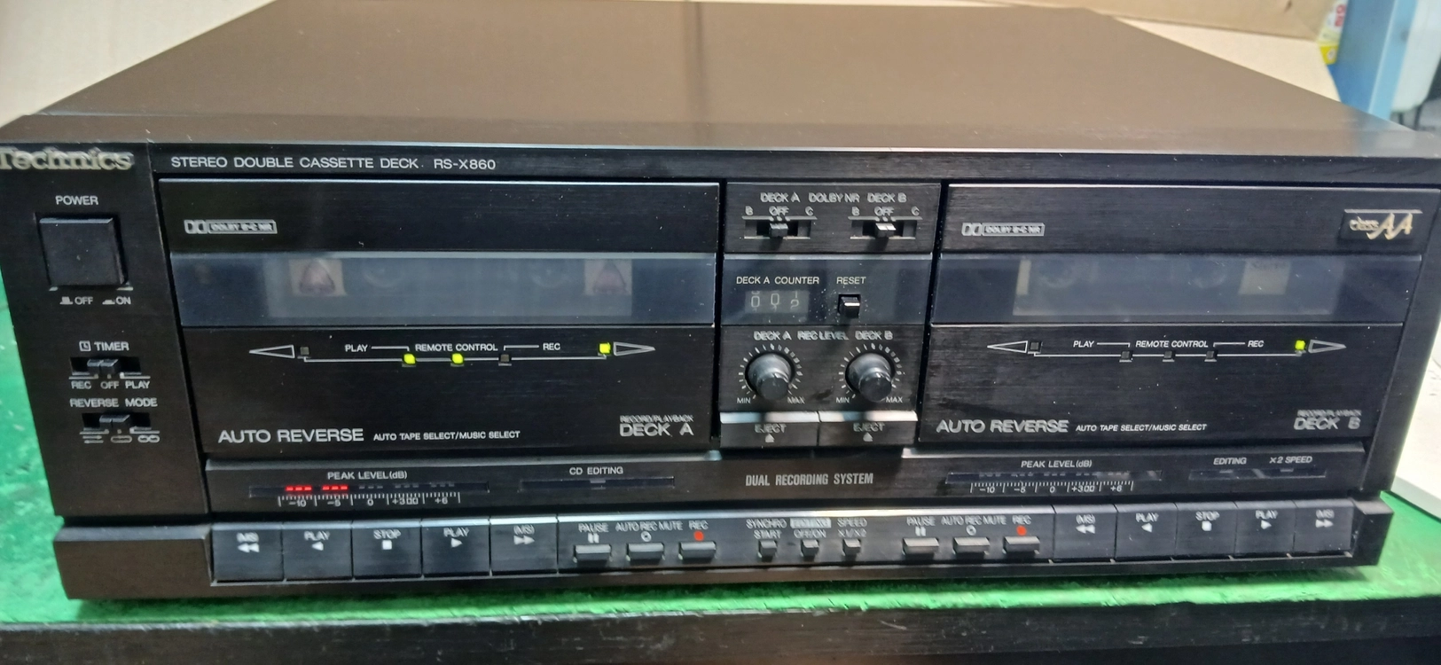 technics deck rs-x860 이미지
