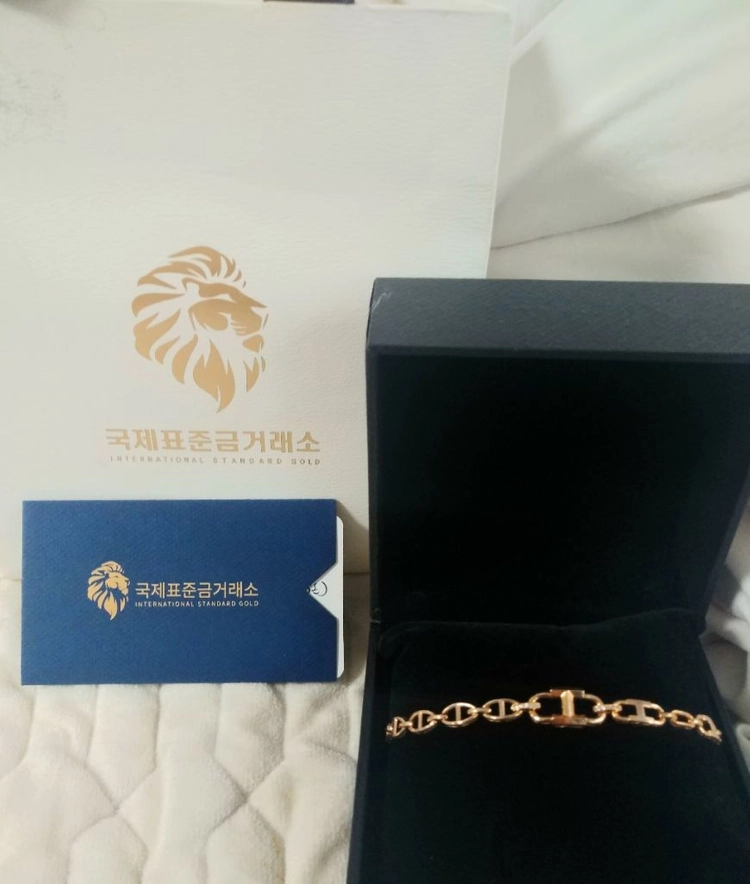 에르00팔찌예요 2.45돈(9.22g) 16.5cm-17.5cm 이미지