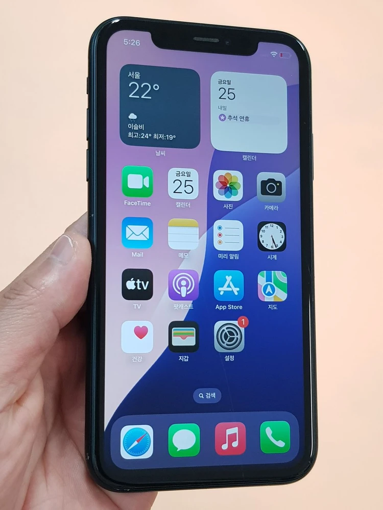 아이폰XR 128G 블랙(A2105) 효율100%판매합니다 이미지