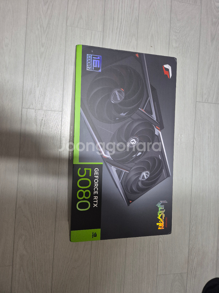 Ucg RTX 5080 그래픽카드 불칸 | 중고나라 - 안심되는 중고거래