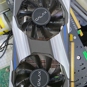 GALAX GTX1060 OC 3GB 은색 듀얼팬 그래픽카드 #5549 이미지
