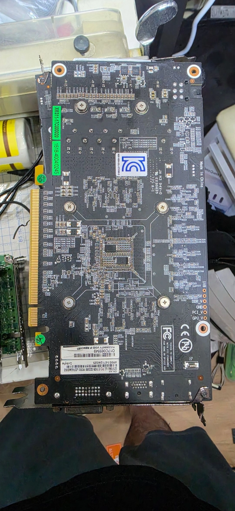 GALAX GTX1060 OC 3GB 은색 듀얼팬 그래픽카드 #5549 이미지