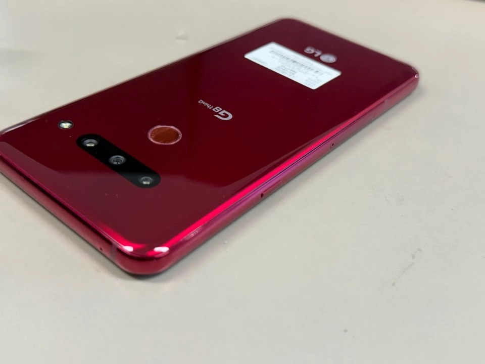 (8만원) LG G8 레드 128G 무기스 무잔상 SSS급 단말기 이미지
