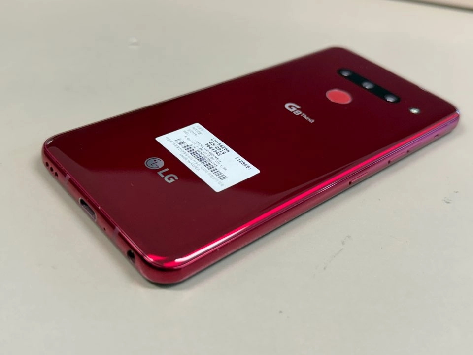 (8만원) LG G8 레드 128G 무기스 무잔상 SSS급 단말기 이미지