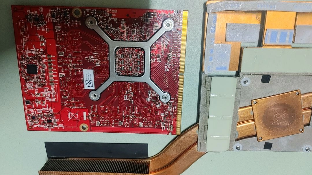 dell 프리시젼 m6800 노트북용 순정 그래픽카드 amd m6100 이미지