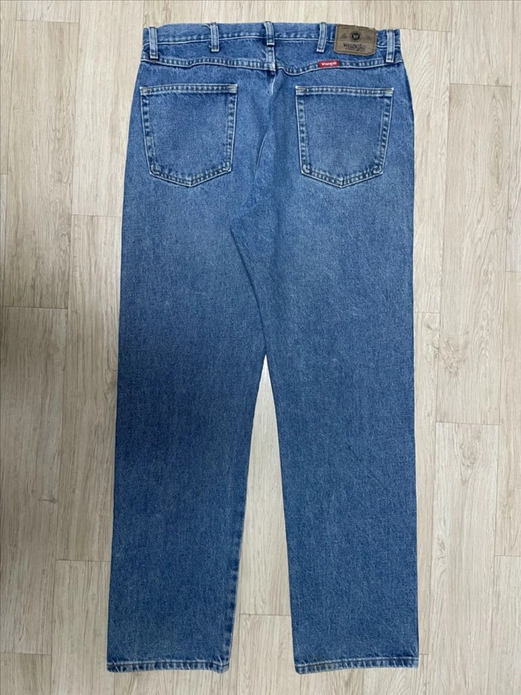 35~36) 00s 랭글러 미국판 중청 데님팬츠(RRL&폴로&LVC&리바이스&브론슨&미군&파타고니아) 이미지
