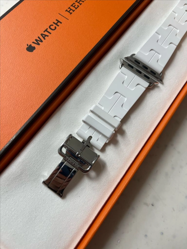 애플워치 에르메스 킬림 블랑 46mm SSS급 이미지
