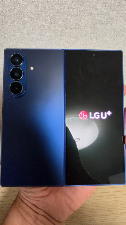 갤럭시 Z 폴드7 블루 512GB 이미지