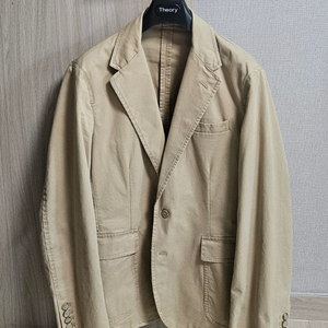미착용) 폴로 치노 자켓 L 베이지 코튼 블레이저 이미지
