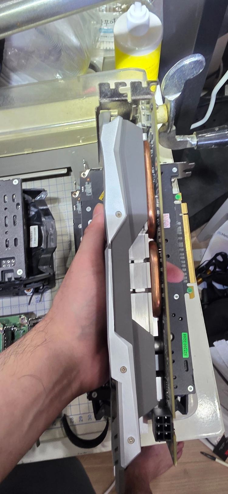 GALAX GTX1060 OC 3GB 은색 듀얼팬 그래픽카드 #5491 이미지