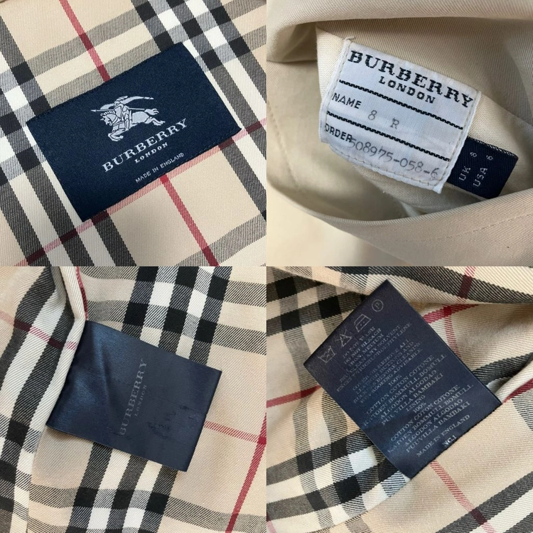 [Burberry] 00s 버버리 런던 트렌치 코트 이미지