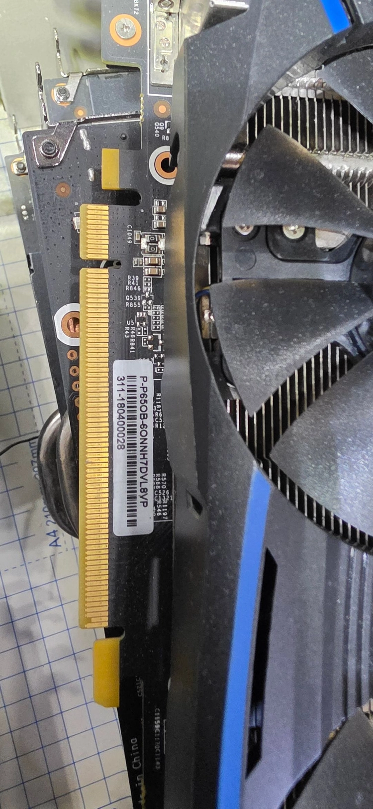 갤럭시 중국내수 GTX1060 3GB 검정 듀얼팬 그래픽카드 #GDPB 이미지