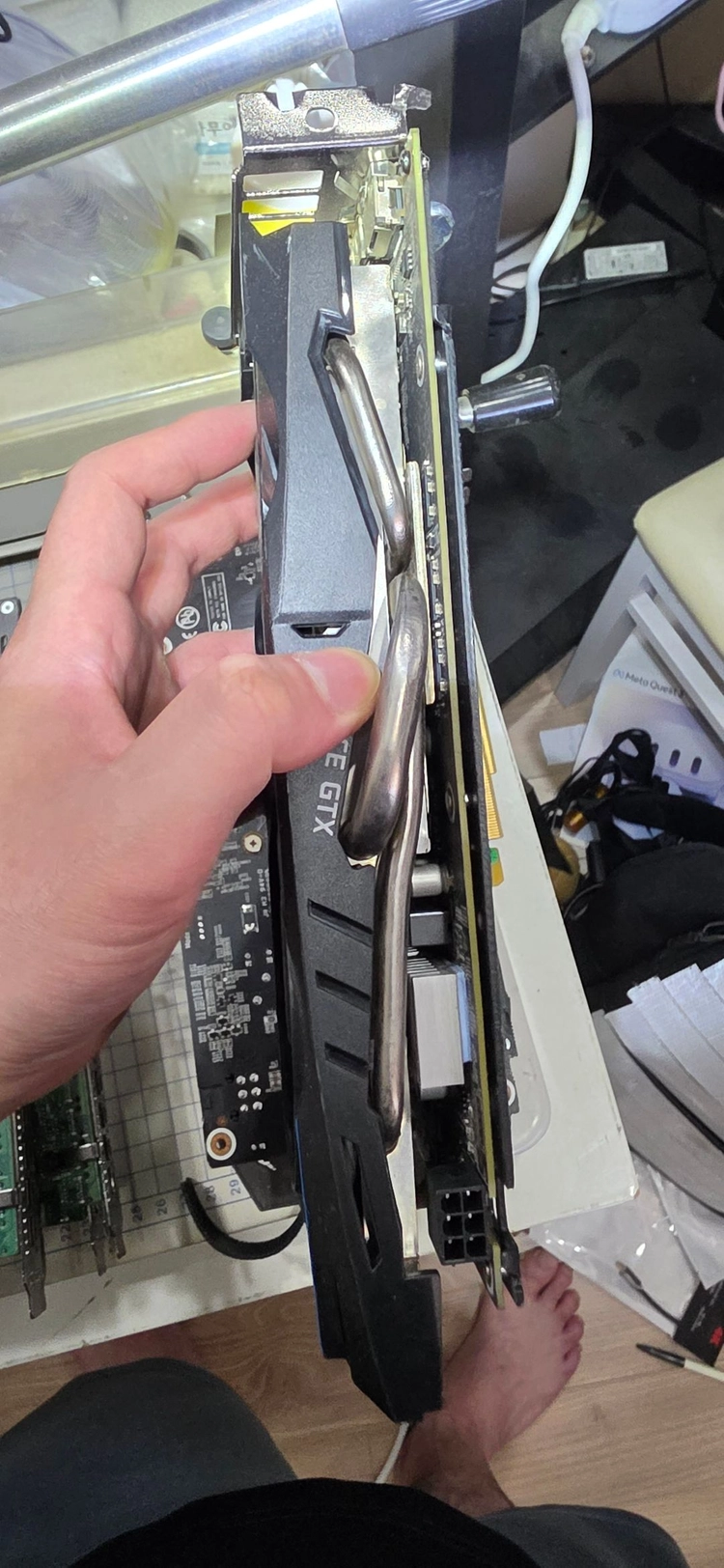 갤럭시 중국내수 GTX1060 3GB 검정 듀얼팬 그래픽카드 #GDPB 이미지