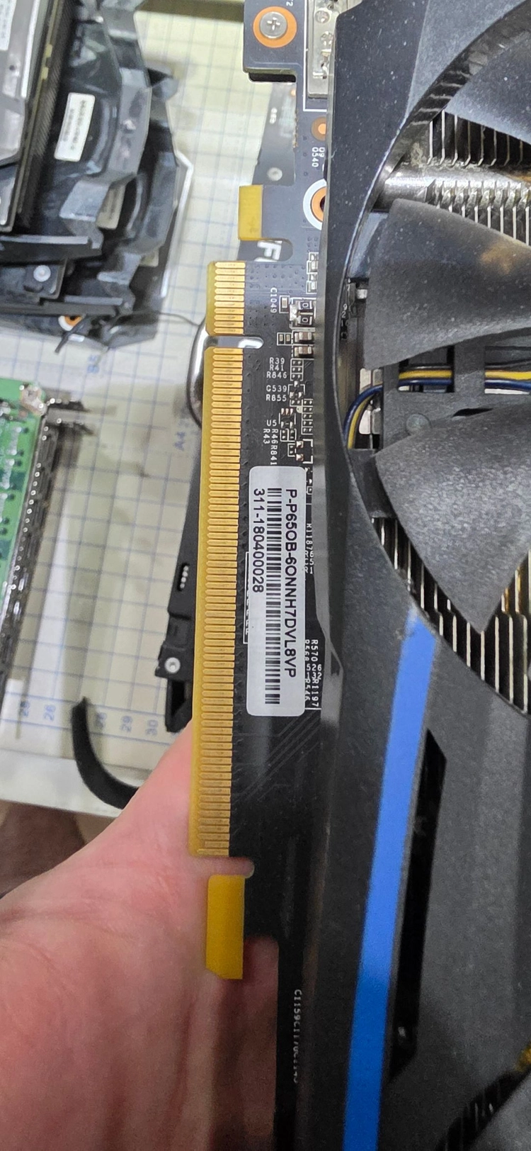 갤럭시 중국내수 GTX1060 3GB 검정 듀얼팬 그래픽카드 #MHGH 이미지
