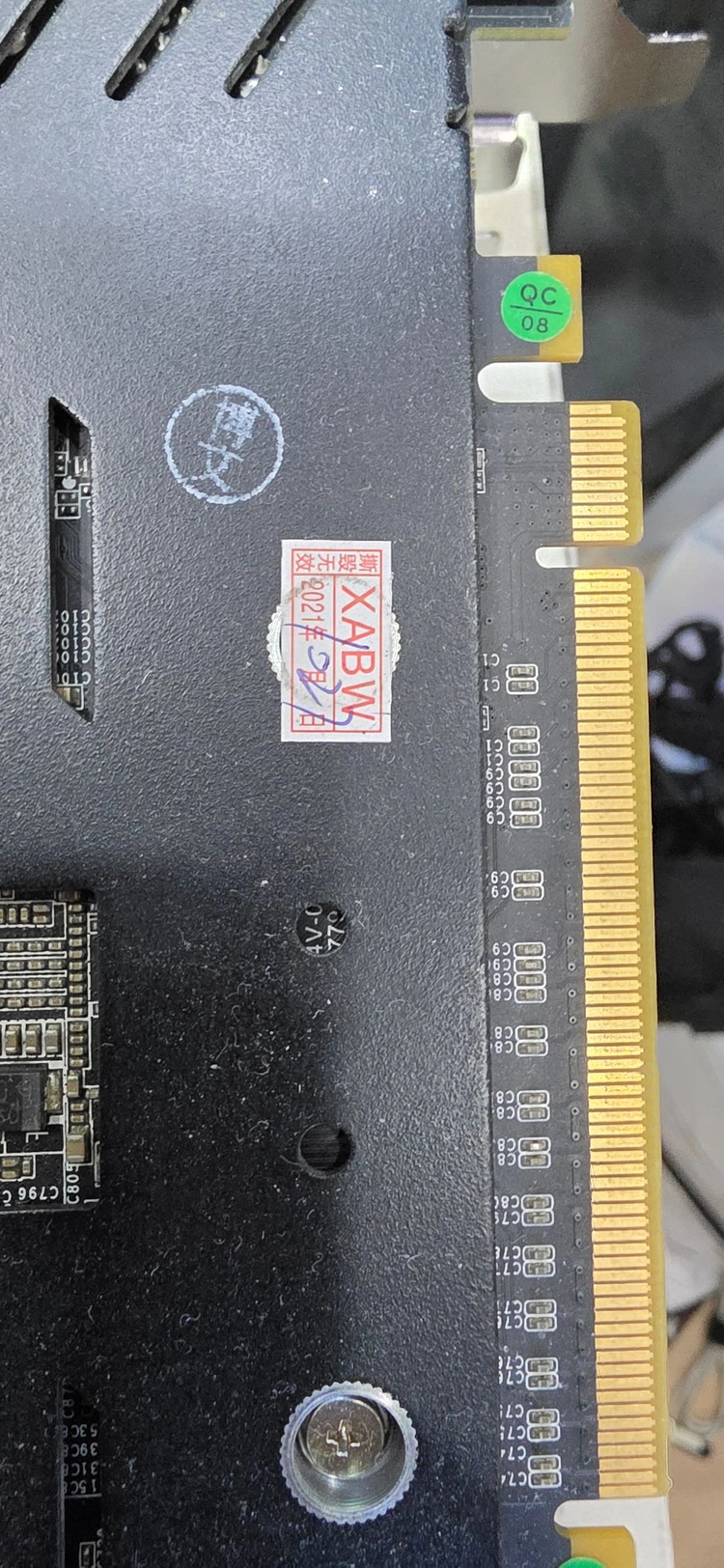 갤럭시 중국내수 GTX1060 3GB 검정 듀얼팬 그래픽카드 #MHGH 이미지