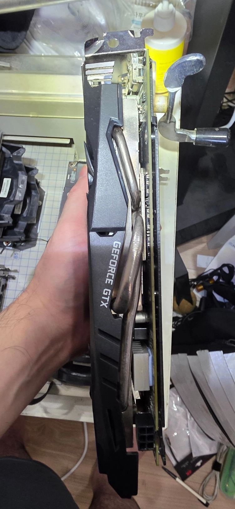 갤럭시 중국내수 GTX1060 3GB 검정 듀얼팬 그래픽카드 #MHGH 이미지