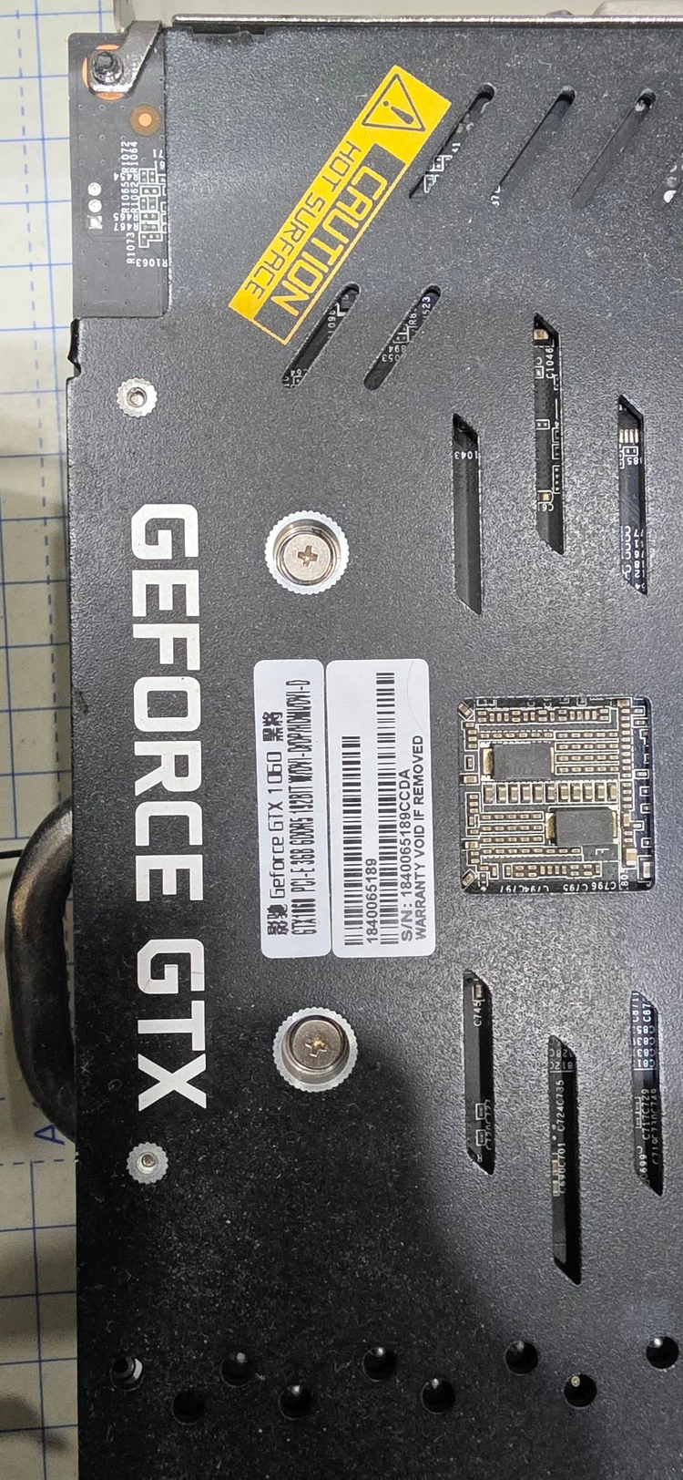 갤럭시 중국내수 GTX1060 3GB 검정 듀얼팬 그래픽카드 #CCDA 이미지