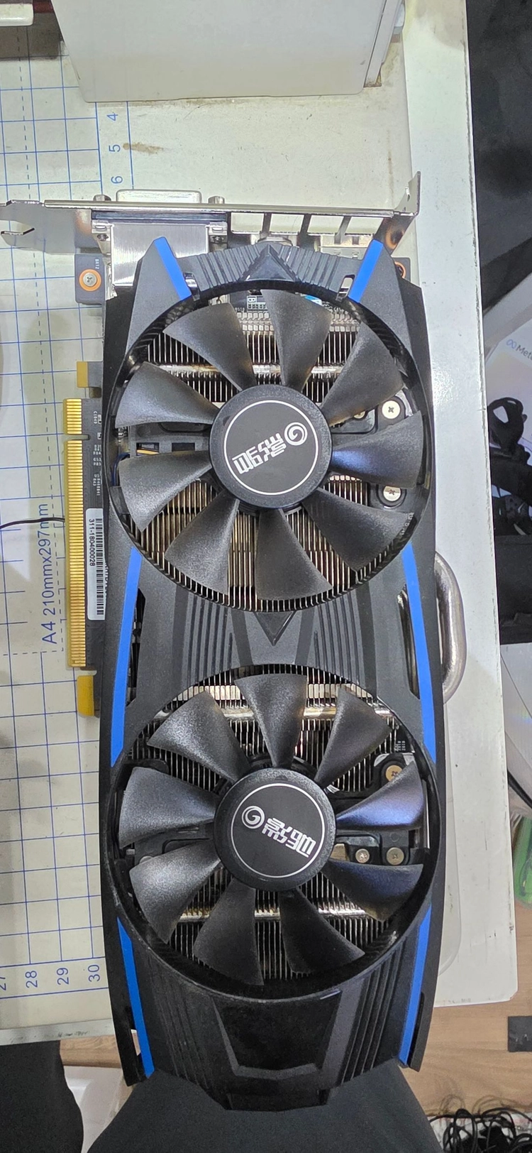 갤럭시 중국내수 GTX1060 3GB 검정 듀얼팬 그래픽카드 #CCDA 이미지
