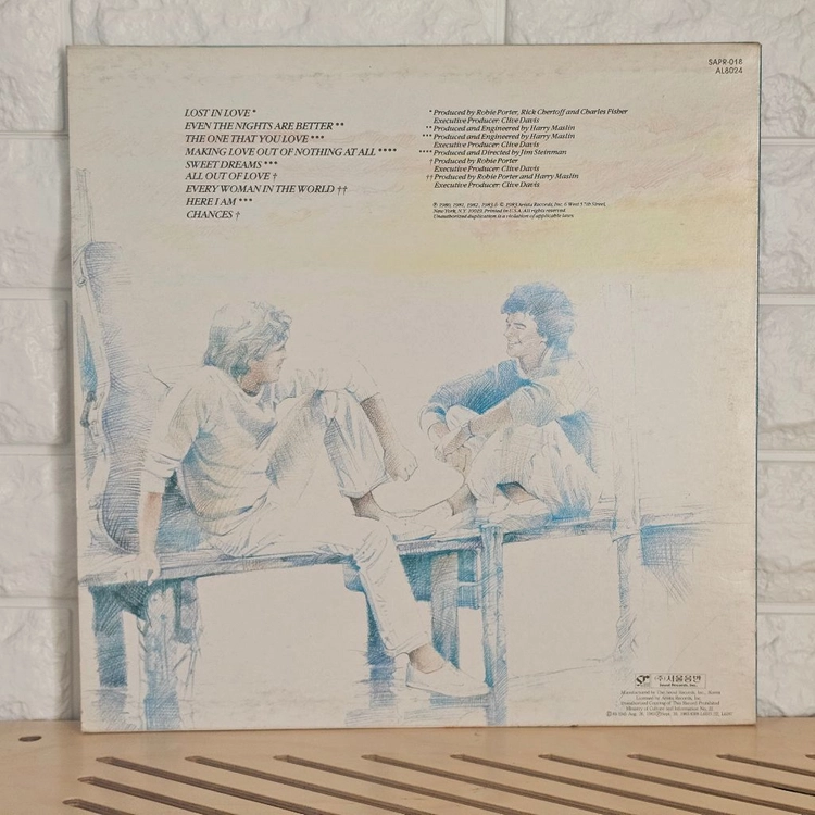 Air Supply (에어서플라이) - Greatest Hits LP 이미지
