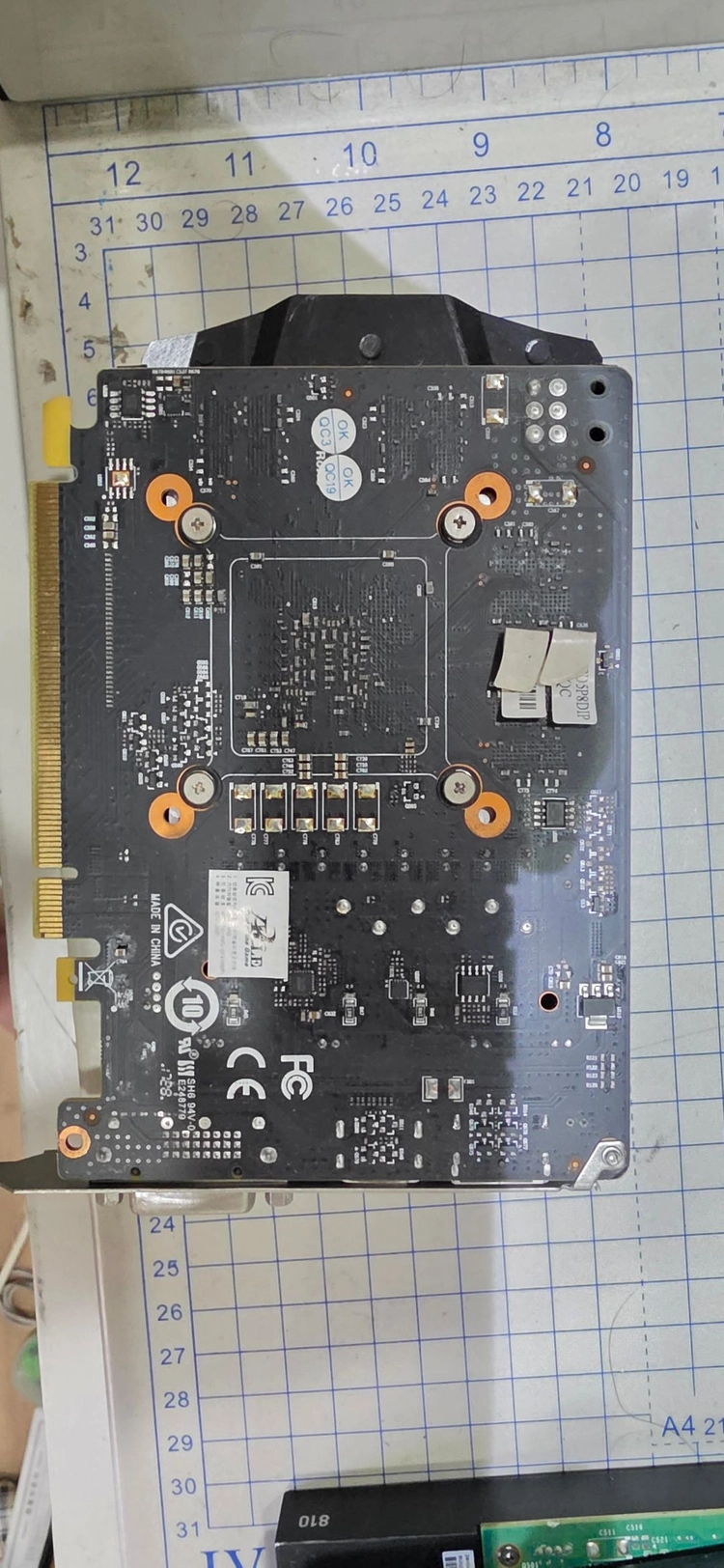 액슬 AXLE GTX1050Ti 4GB 무전원 싱글팬 그래픽카드 #1580 이미지