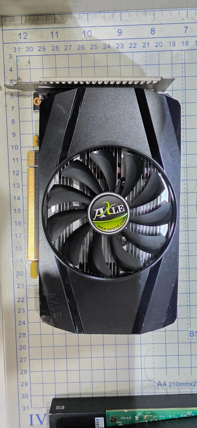 액슬 AXLE GTX1050Ti 4GB 무전원 싱글팬 그래픽카드 #1580 이미지
