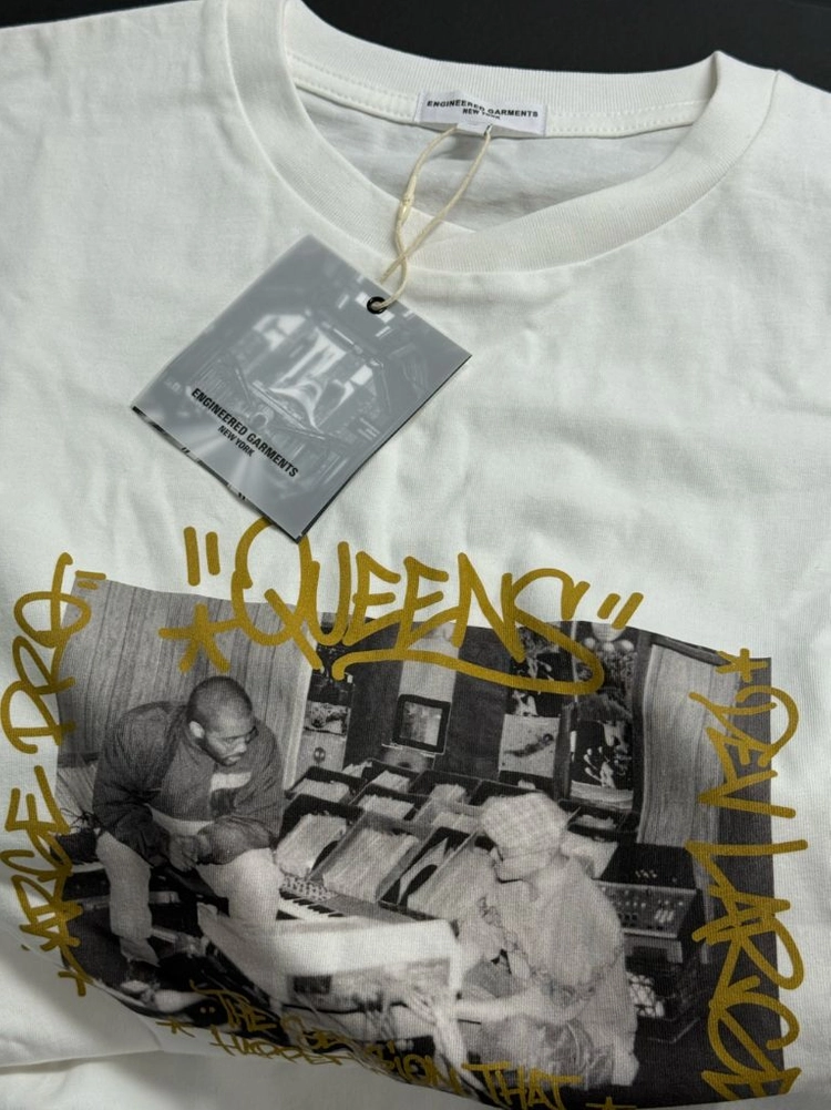 새제품 L / Engineered Garments 엔지니어드가먼츠 퀸즈1988 티셔츠 이미지