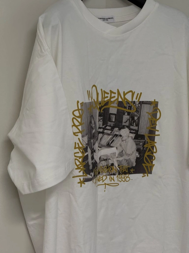새제품 L / Engineered Garments 엔지니어드가먼츠 퀸즈1988 티셔츠 이미지