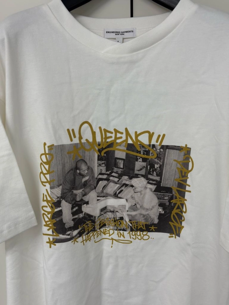 새제품 L / Engineered Garments 엔지니어드가먼츠 퀸즈1988 티셔츠 이미지