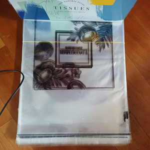 얇은 포장비닐 pp속폴리백 pe속폴리백 투명접착비닐 이미지