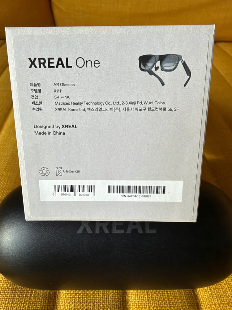 XREAL One AR 스마트 안경 판매합니다 이미지
