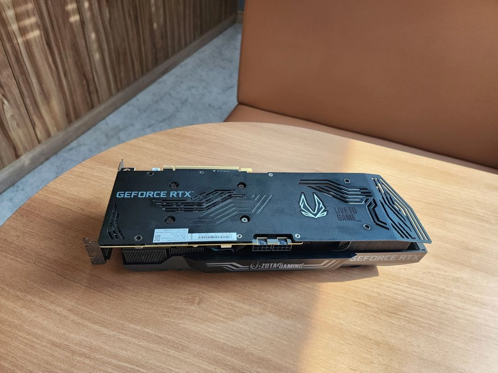 조텍3070ti 트리니티 그래픽카드 이미지