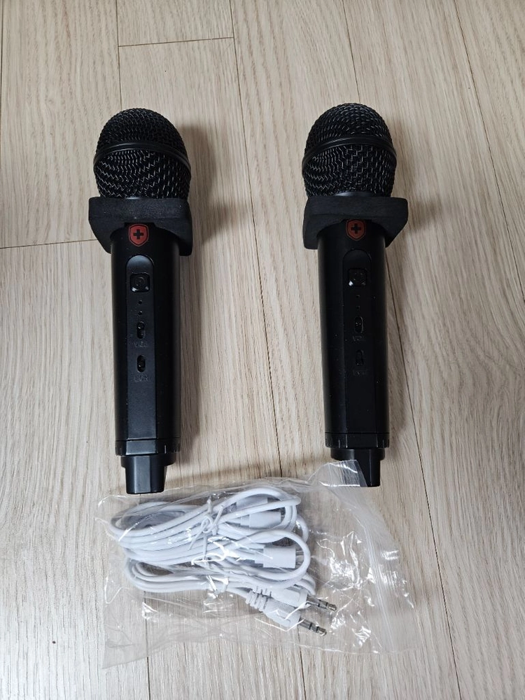 몽크로스 블루투스 듀엣 노래방 마이크 MSDM K1010 PLUS 팝니다 이미지