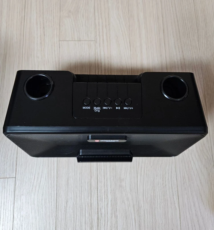 몽크로스 블루투스 듀엣 노래방 마이크 MSDM K1010 PLUS 팝니다 이미지