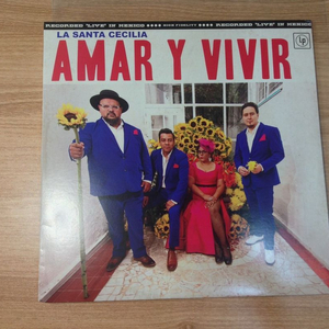 라 산타 세실리아 La Santa Cecilia Amar y Vivir LP Vinyl 이미지