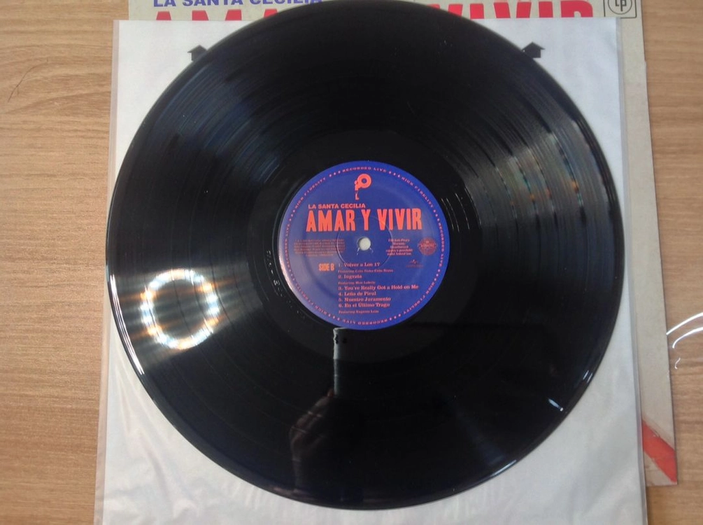 라 산타 세실리아 La Santa Cecilia Amar y Vivir LP Vinyl 이미지