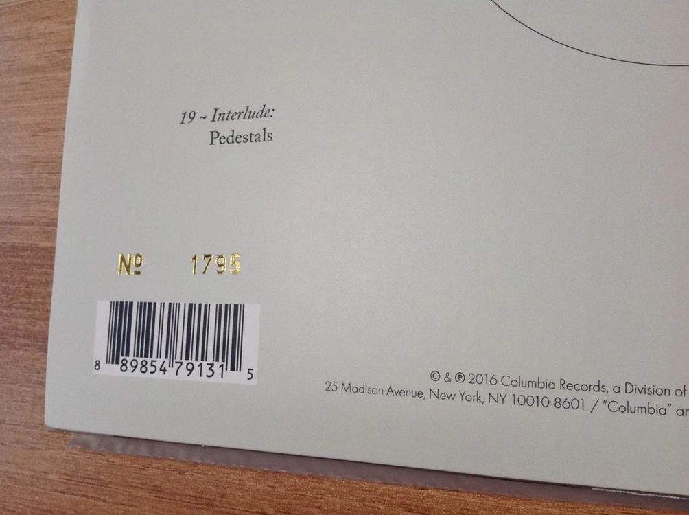 솔란지 Solange A Seat At The Table LP Vinyl 1주년 기념반 이미지