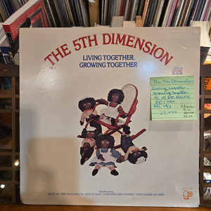 5TH Dimension.living together,growing together.73.US.초반.EX+/NM+. 이미지