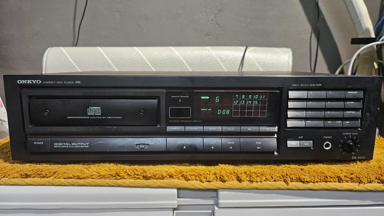 온쿄 CD플레이어 리모컨 포함 DX-3500 이미지